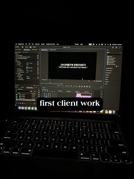 first 10,000rs client work